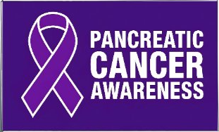 Pancreatic Cancer Awareness flag